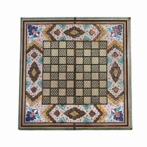 Persian Khatamkari Chess Board Model Hatam