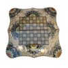 Handcrafted Persian Sina Floral Wooden Marquetry Chess Board
