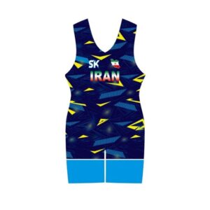 Men’s Iranian Sleeveless Wrestling Singlet Model Hadi