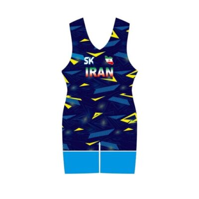 Men's Iranian Sleeveless Wrestling Singlet Model Hadi