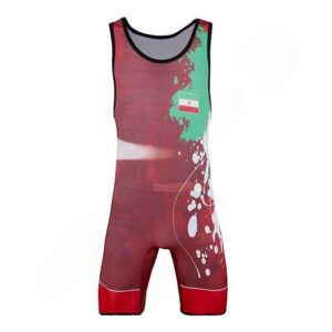 Men’s Iranian Sleeveless Wrestling Singlet Model ISPS