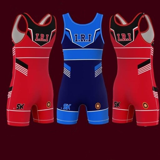 Men’s Iranian Sleeveless Wrestling Singlet Model Koshti