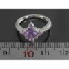 Purple Amethyst Silver Ring For Women Sara