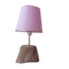 Rustic Fantasy Log-Shaped Wooden Table Lamp