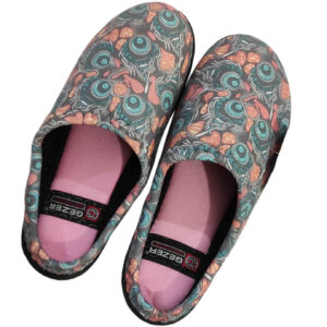 Soft Gray Women’s Slippers Model Owl