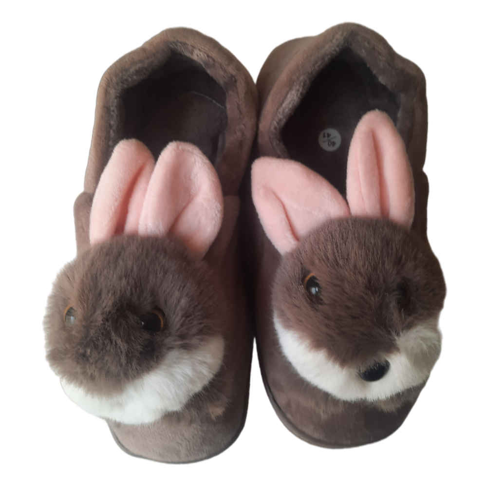 Soft Women’s Plush Slippers Model Khargoosh