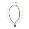 Persian Gold Plated Necklace for Women Artistic Nazli