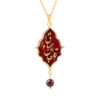 Persian Gold Plated Necklace for Women Minimalist Shakila