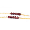 Persian Gold Plated Necklace for Women Minimalist Shakila