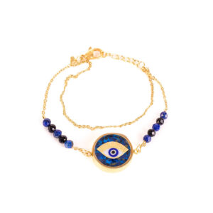 Persian Beaded Bracelet for Women – Devil Eye Model