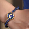 Persian Beaded Bracelet for Women – Blue Jaanan