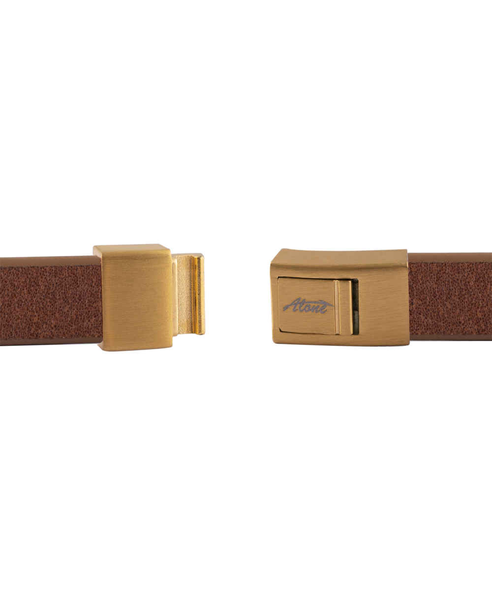 Persian Leather Bracelet for Men and Women – Farvahar