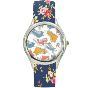 Women’s Floral Liberty Bohemian Fabric Tie Scarf Watch – Hoda