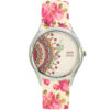 Women’s Floral Liberty Bohemian Fabric Tie Scarf Watch – Panah