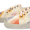 Graffiti Print Sneakers - Women's Chic Casual Shoes Model Alice