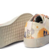 Graffiti Print Sneakers - Women's Chic Casual Shoes Model Alice