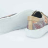 Graffiti Print Sneakers - Women's Chic Casual Shoes Model Fantasy