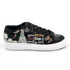 Graffiti Print Sneakers - Women's Chic Casual Shoes Model Karin