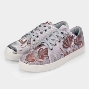 Graffiti Print Sneakers – Women’s Chic Casual Shoes Model Shoka
