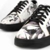 Graffiti Print Sneakers - Women's Chic Casual Shoes Model Vala