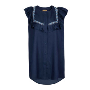Women’s Short Sleeve Embroidered Shirt Bornos
