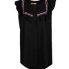 Women's Short Sleeve Embroidered Shirt Bornos