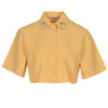 Women's Short Sleeve Embroidered Shirt Model Luna