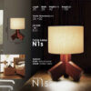 Handcrafted Minimalist Tripod Wooden Table Lamp