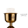 Handcrafted Minimalist Urn-Shaped Wooden Table Lamp