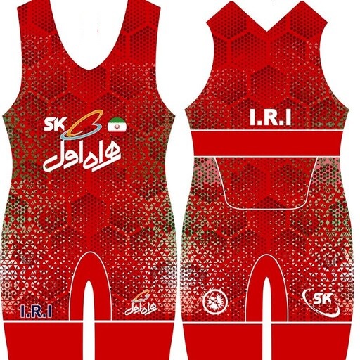 Men’s Iranian Sleeveless Wrestling Singlet Model Sajadi Kia