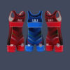 Men's Iranian Sleeveless Wrestling Singlet Model Marian