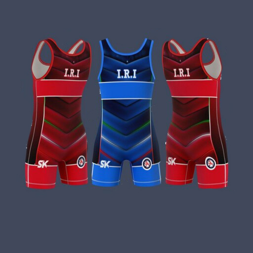 Men’s Iranian Sleeveless Wrestling Singlet Model Marian