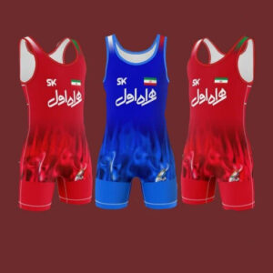 Men’s Iranian Sleeveless Wrestling Singlet Model Tiara