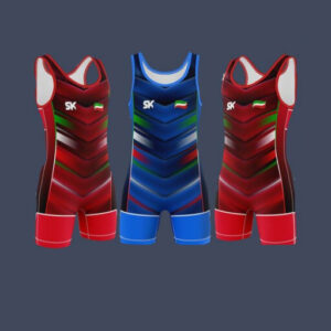Men’s Iranian Sleeveless Wrestling Singlet Model Marian