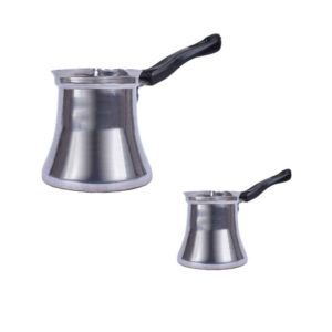 Aluminum Cezve – Durable Turkish Coffee Pot & Ibrik, Jahan Model