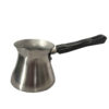 Aluminum Turkish Coffee Pot - Classic Stovetop Cezve Maker, Leila Model