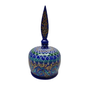 Persian Surma Dani Container for Keeping Kohl Made of Camel Bone Tazhib