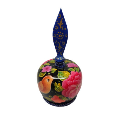 Persian Surma Dani Container for Keeping Kohl Made of Camel Bone Floral