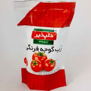Delpazir Iranian Tomato Paste – Pocket Sized 200 gr, (Pack of 12)