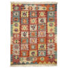 Firuzabad Doran Geometric Kilim Rug - Authentic Handwoven Persian Wool