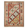 Firuzabad Hanan Geometric Kilim Rug - Authentic Handwoven Persian Wool
