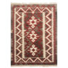 Firuzabad Hordis Geometric Kilim Rug - Authentic Handwoven Persian Wool