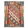 Firuzabad Karin Geometric Kilim Rug - Authentic Handwoven Persian Wool