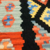 Firuzabad Viana Geometric Kilim Rug - Authentic Handwoven Persian Wool