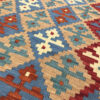 Firuzabad Yavar Geometric Kilim Rug - Authentic Handwoven Persian Wool
