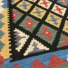 Firuzabad Zarin Geometric Kilim Rug - Authentic Handwoven Persian Wool