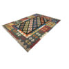 Firuzabad Zarin Geometric Kilim Rug - Authentic Handwoven Persian Wool