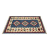 Persian Wool Kilim Rug Handwoven Traditional Qashqai Laleh