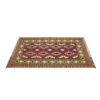 Persian Wool Kilim Rug Handwoven Traditional Qashqai Nahal