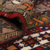 Hand-Knotted Persian Khorasan Maral Rug (All-over Geometric Pattern) - Brown Wool